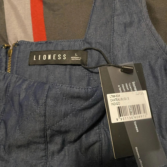 Lioness Denim Corset - Picture 2 of 3